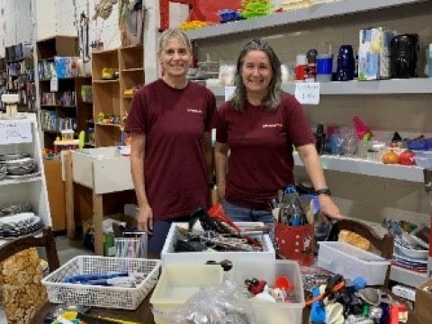 Volunteering in our HospiceShops